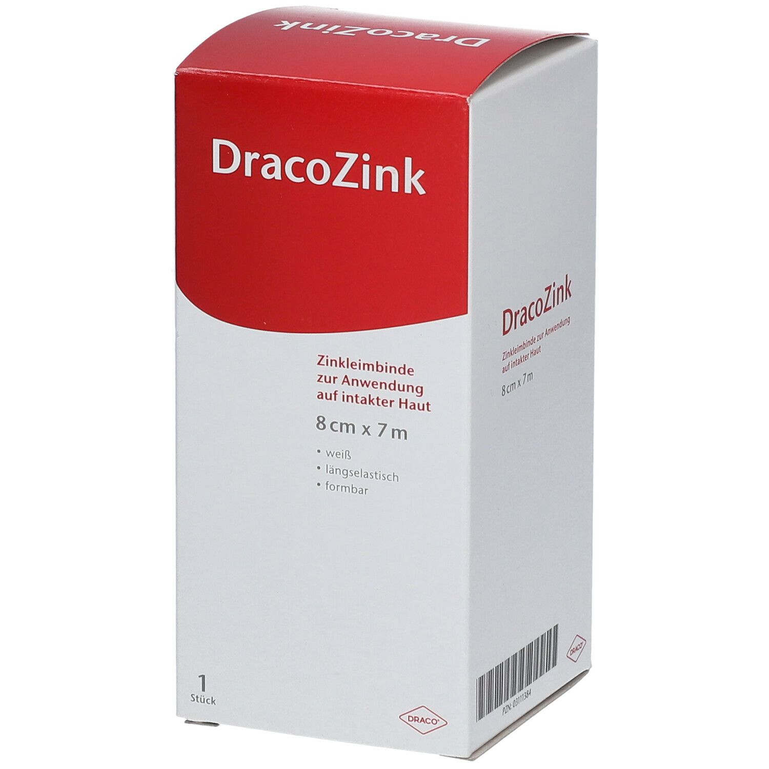 DracoZink Zinkleimbinde 8 cm x 7 m