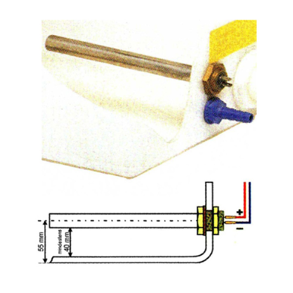 Résistance antigel pour réservoir 12V 30 W LILIE