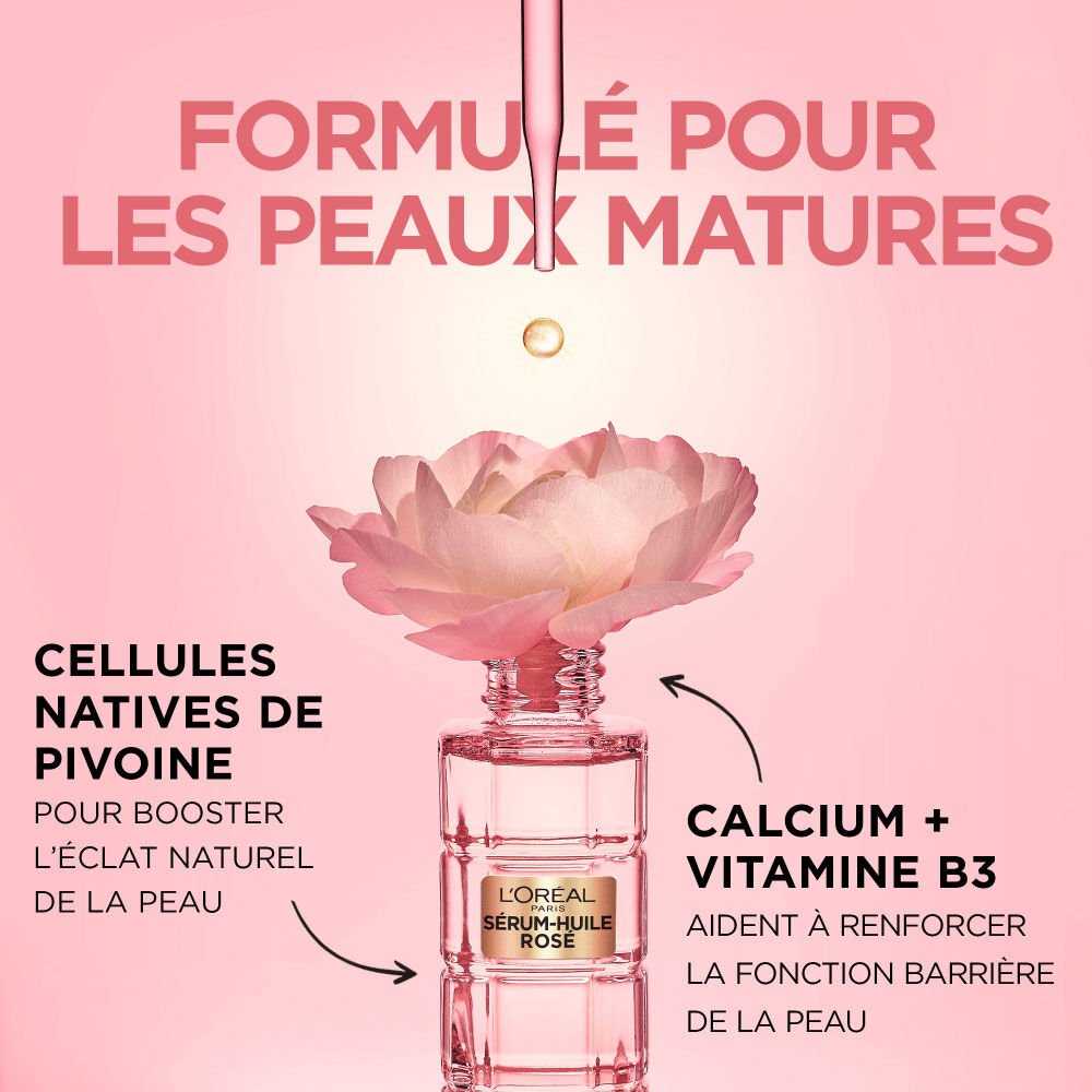 Age Perfect Golden Age Sérum-Huile Rosé · Sérum Rosé Peaux Matures