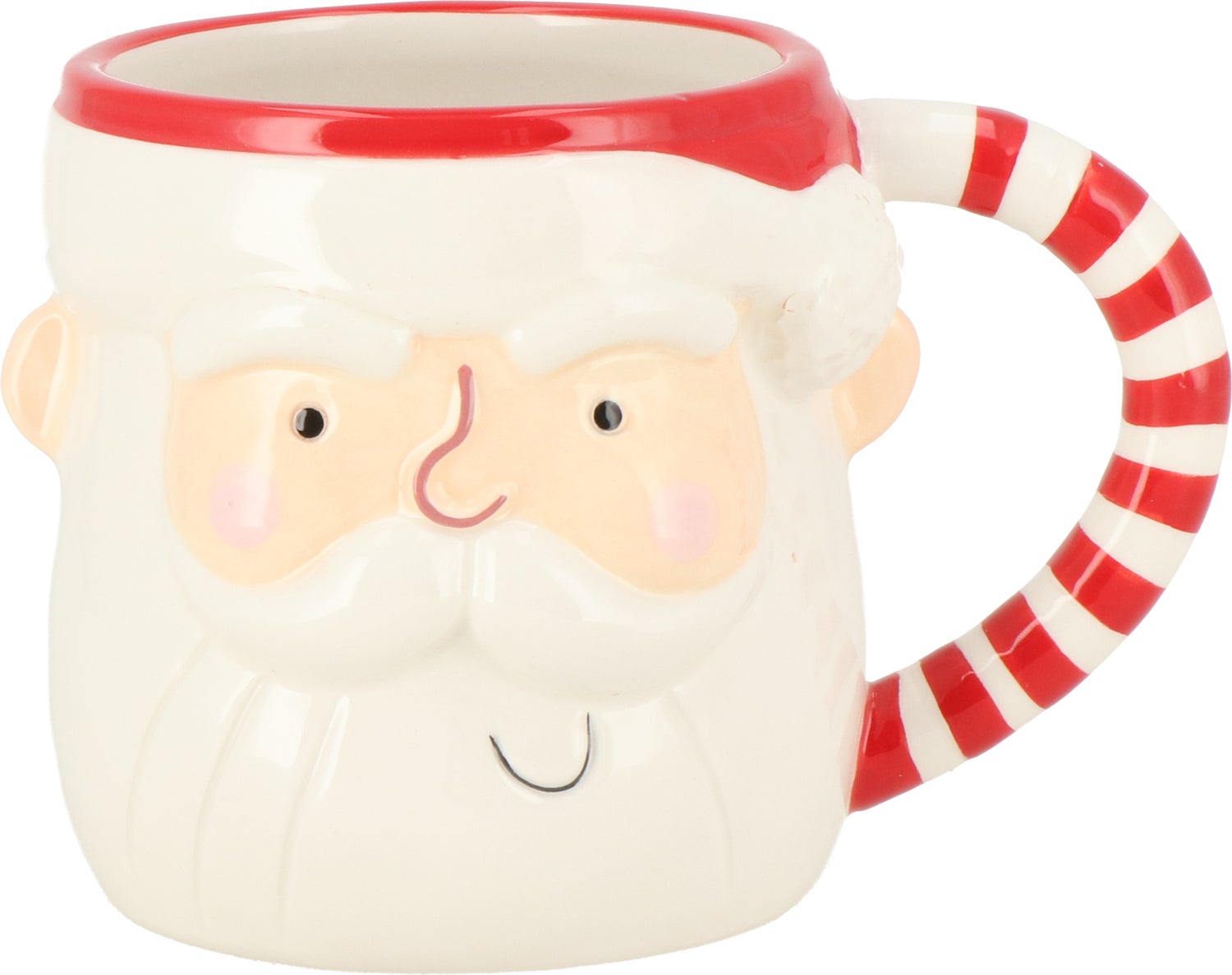 Intratuin mok Santa rood / wit 465 ml