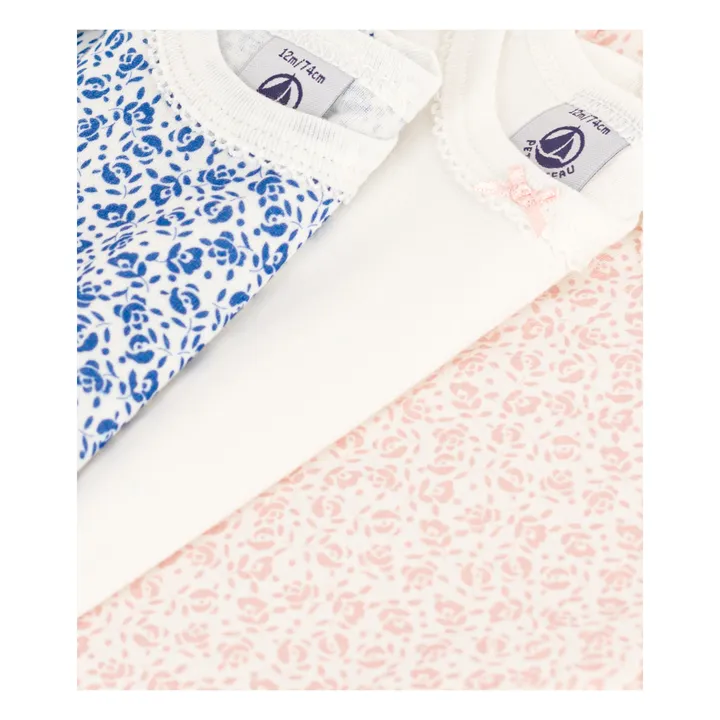 Petit Bateau Lot 3 Bodies Naoshima | Blanc
