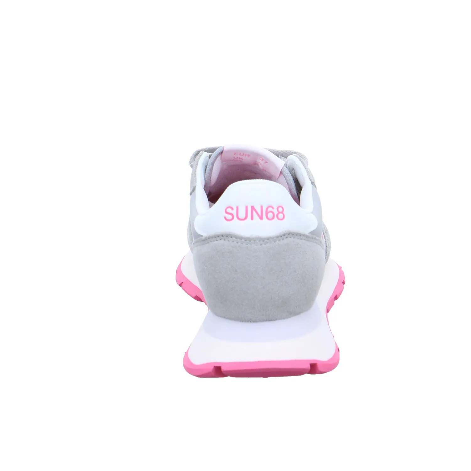 SUN68 Sneaker Grau Leder  mit Wechselfussbett
