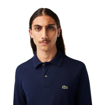 Polo à manches longues homme Long Sleeved Ribbed Colla LACOSTE