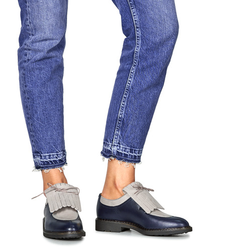 Pellet - VANILLE - Veau lisse ocean / gris