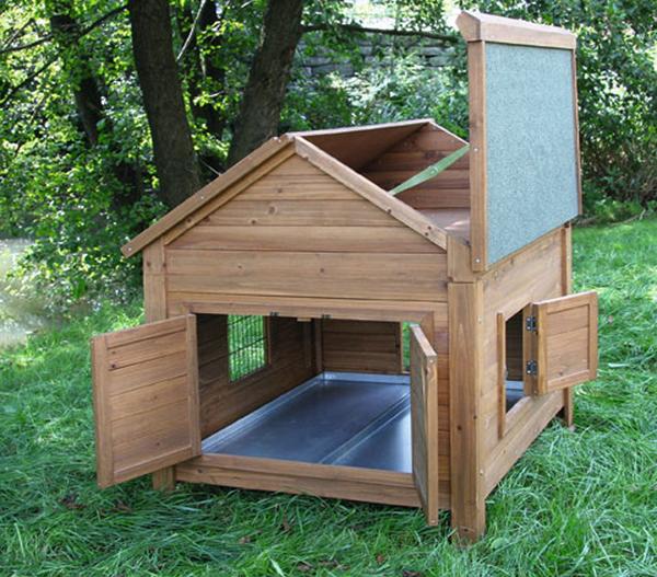 KERBL Kleintierstall, ca. B105/H108/T100 cm