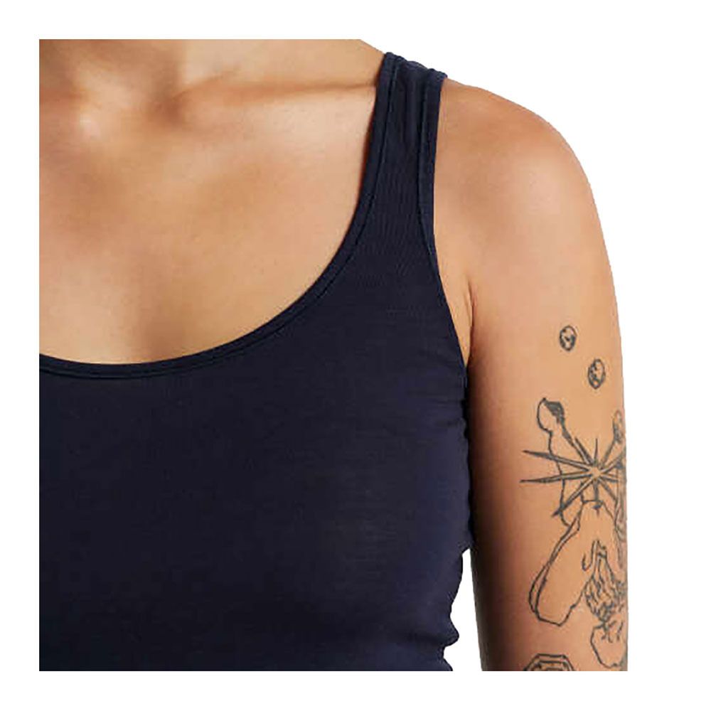 Icebreaker SIREN - Débardeur Femme mdnght navy 423