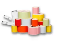 Zebra Z-Ultimate 3000T - Polyester - skinnende - permanent akryllisk klæbemiddel - belagt - 5,16 millioner - sølv - 25 x 51 mm 51800 etikette(r) (10 rulle(r) x 5180 papir - for Zebra 110, 140, 220, Z4Mplus, Z6MPlus, ZM400, ZM600; Xi Series 140, 170;