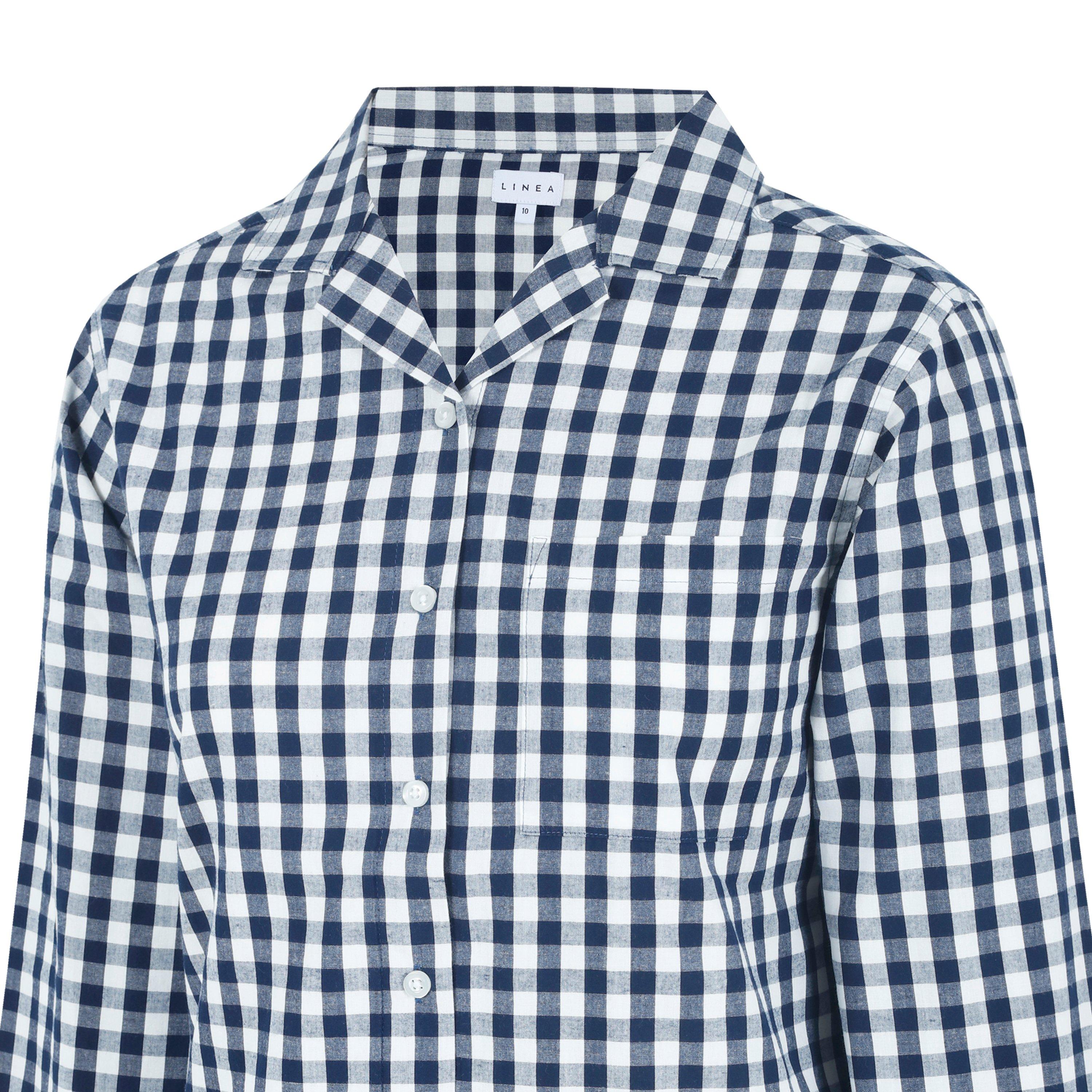 Linea LONG SLEEVE PJ SHIRT BOXY RELAXED FIT