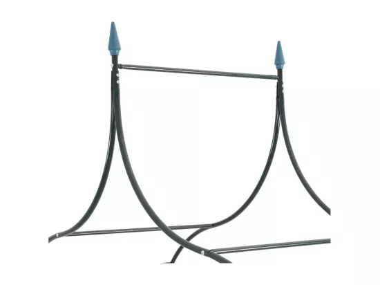Arche de jardin Design de piquet plantes grimpantes Vert foncé