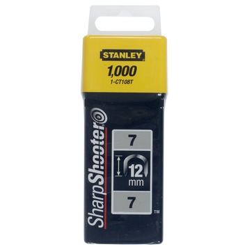 Stanley krammen type 7 8x12mm 1000st