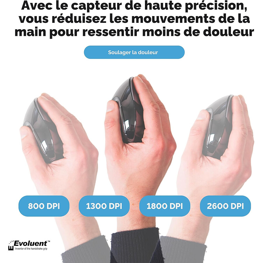 Evoluent VerticalMouse D Wireless Small