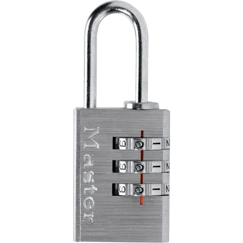 Master Lock combinatiehangslot Aluminium, 20mm