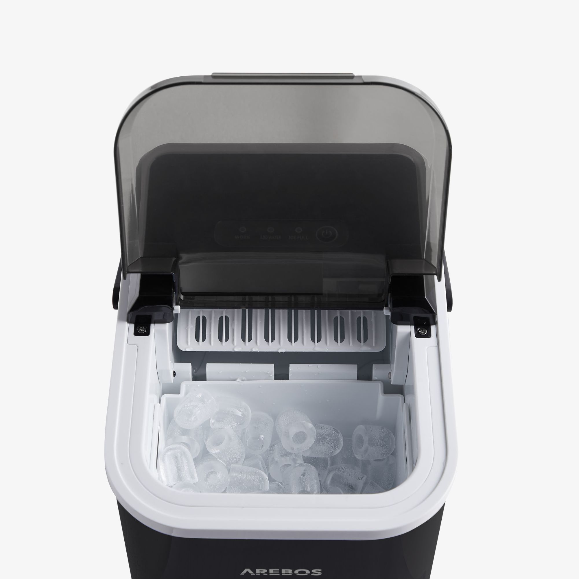 Eiswürfelmaschine 1,1 L Schwarz