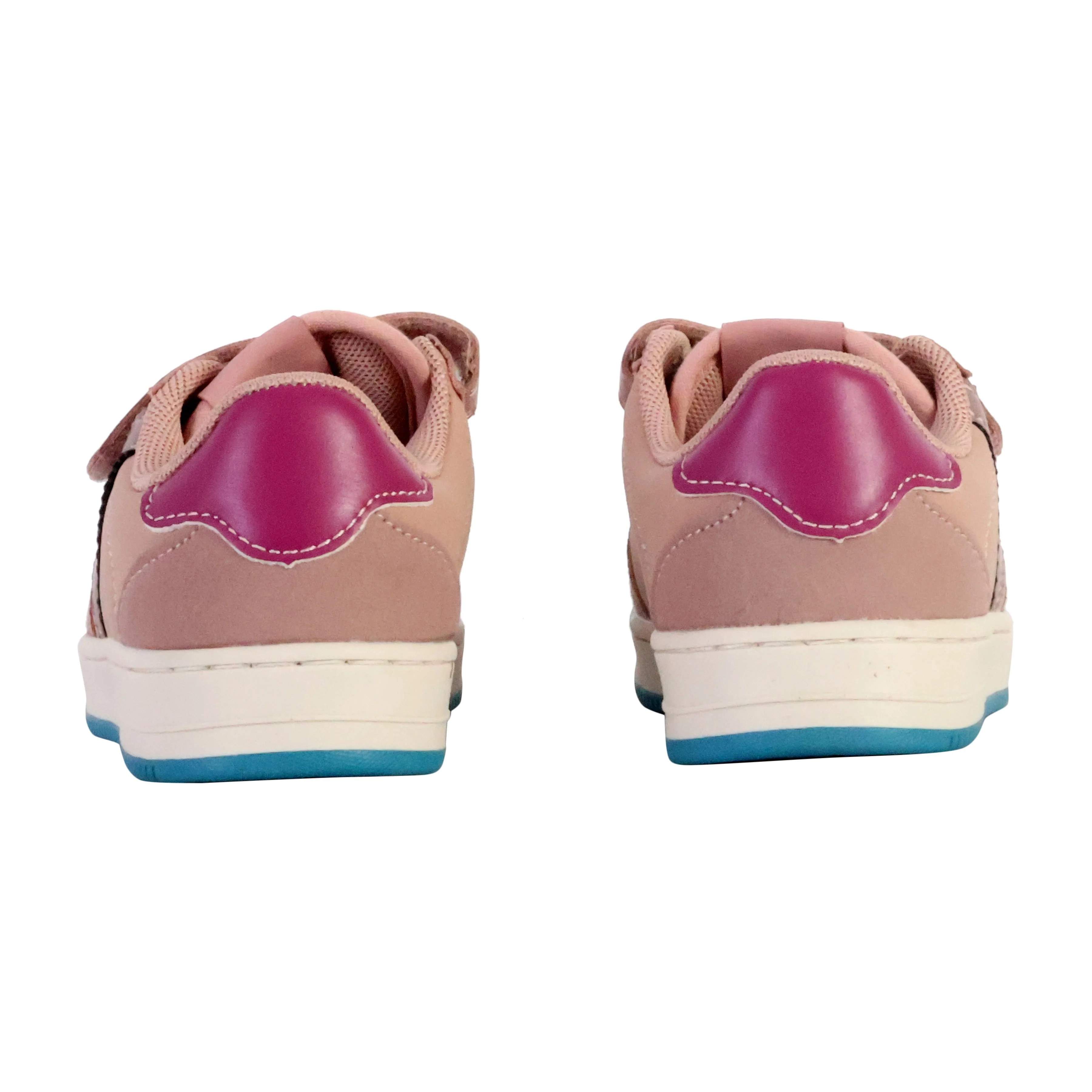Basket basse à scratch enfant | Beige