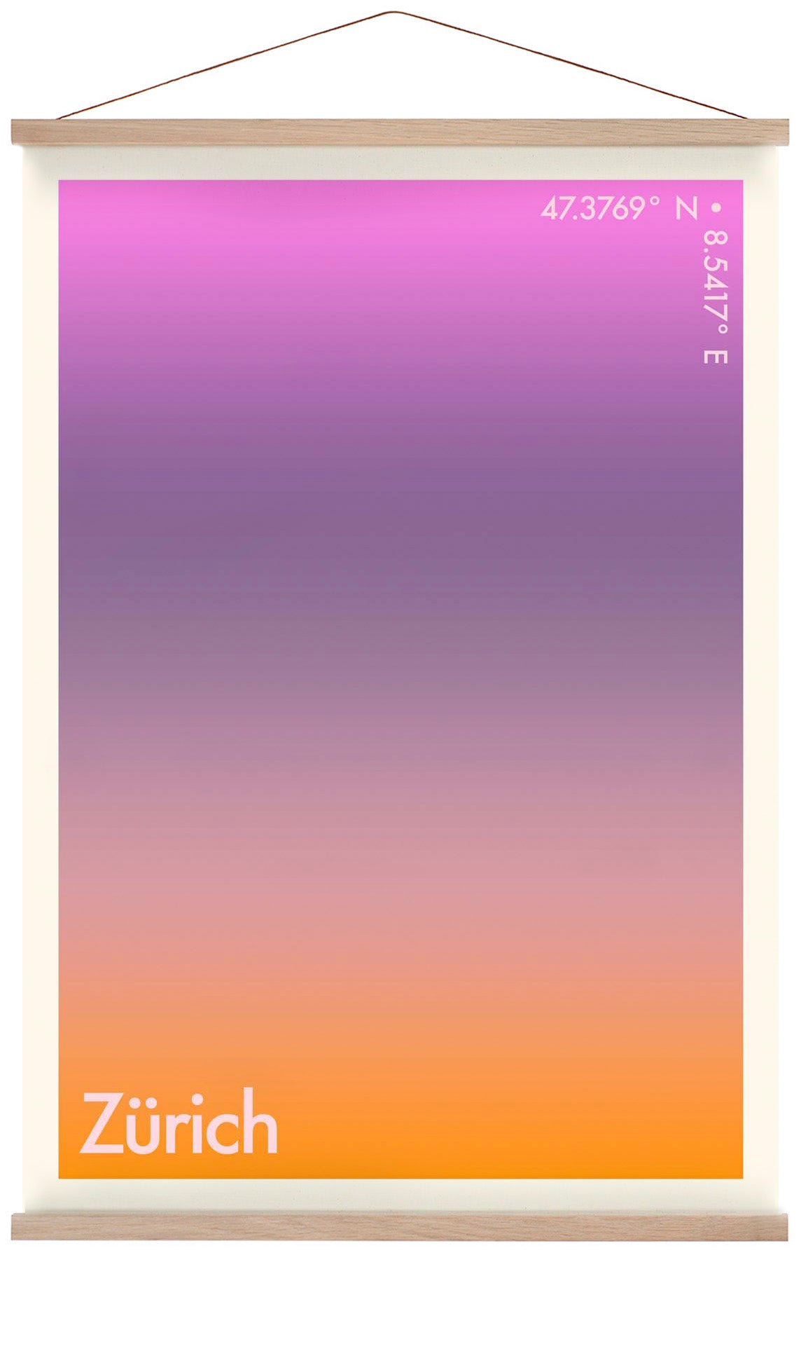 Zürich Sonnenuntergang Stadt