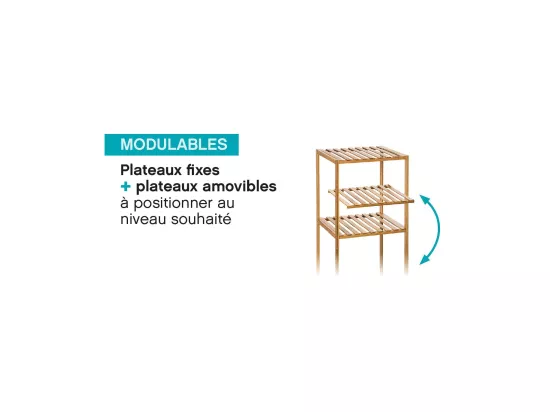 Étagère 3 Cases 