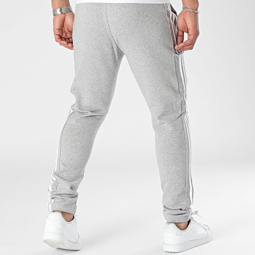 Pantalon Jogging A Bandes 3 Stripes IC0052 Gris Chiné