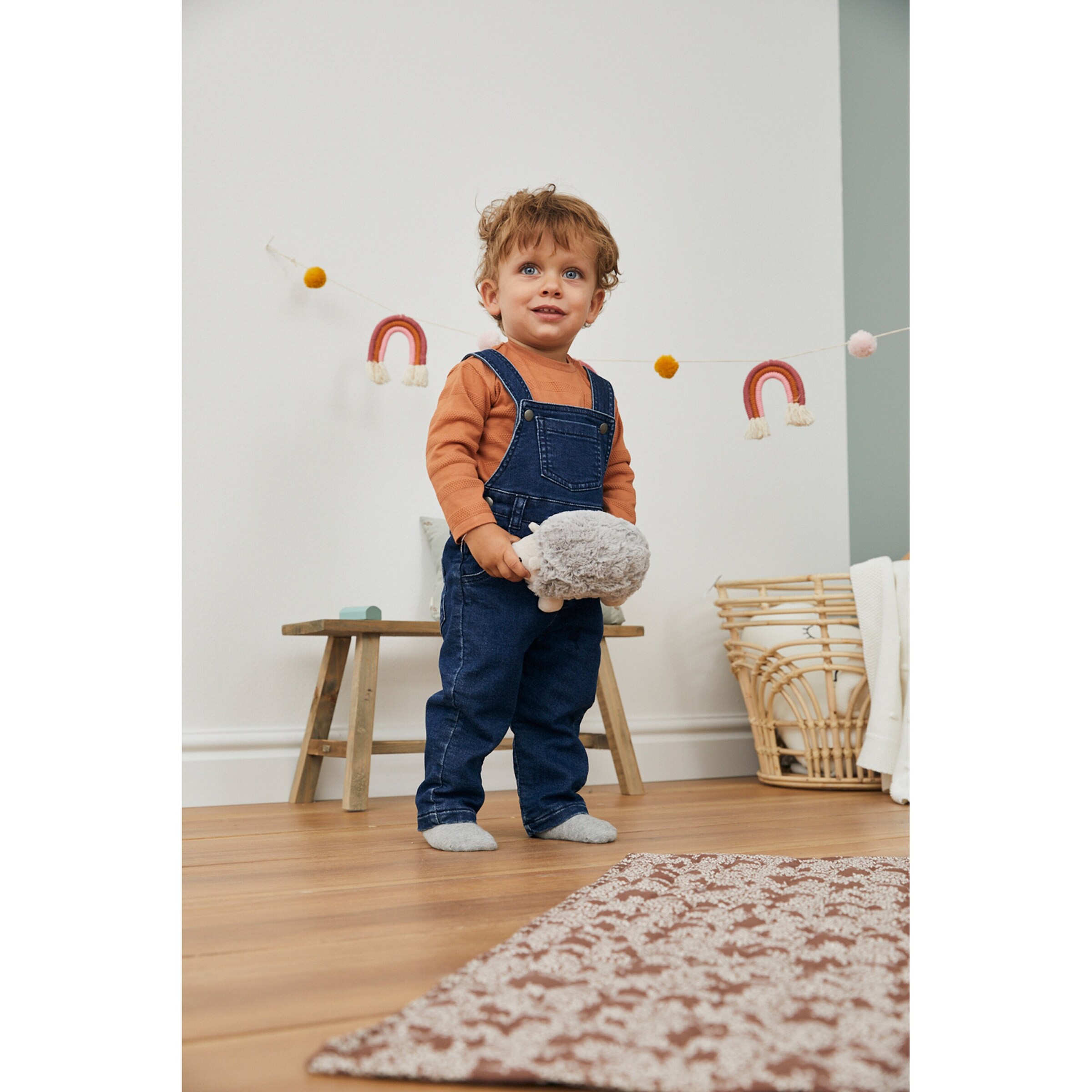 Lilletots - Boys Story Jeans-Latzhose