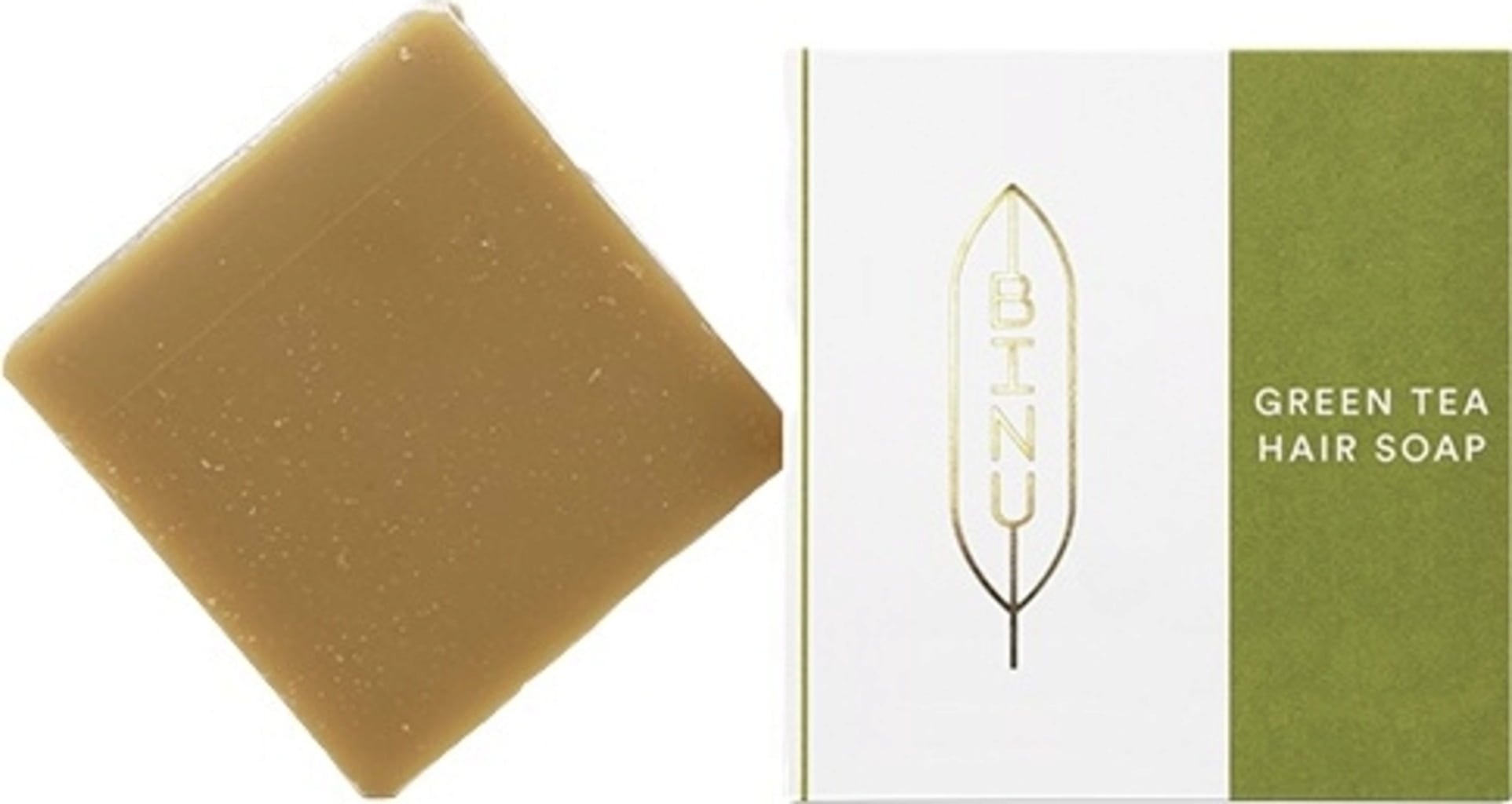 BINU  Green Tea Hair Soap