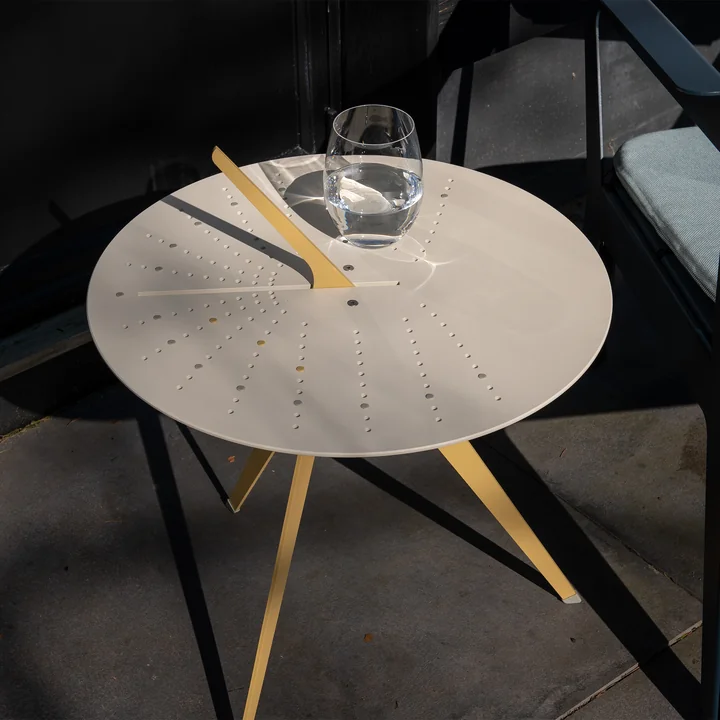 Weltevree - Sundial Beistelltisch, sand yellow