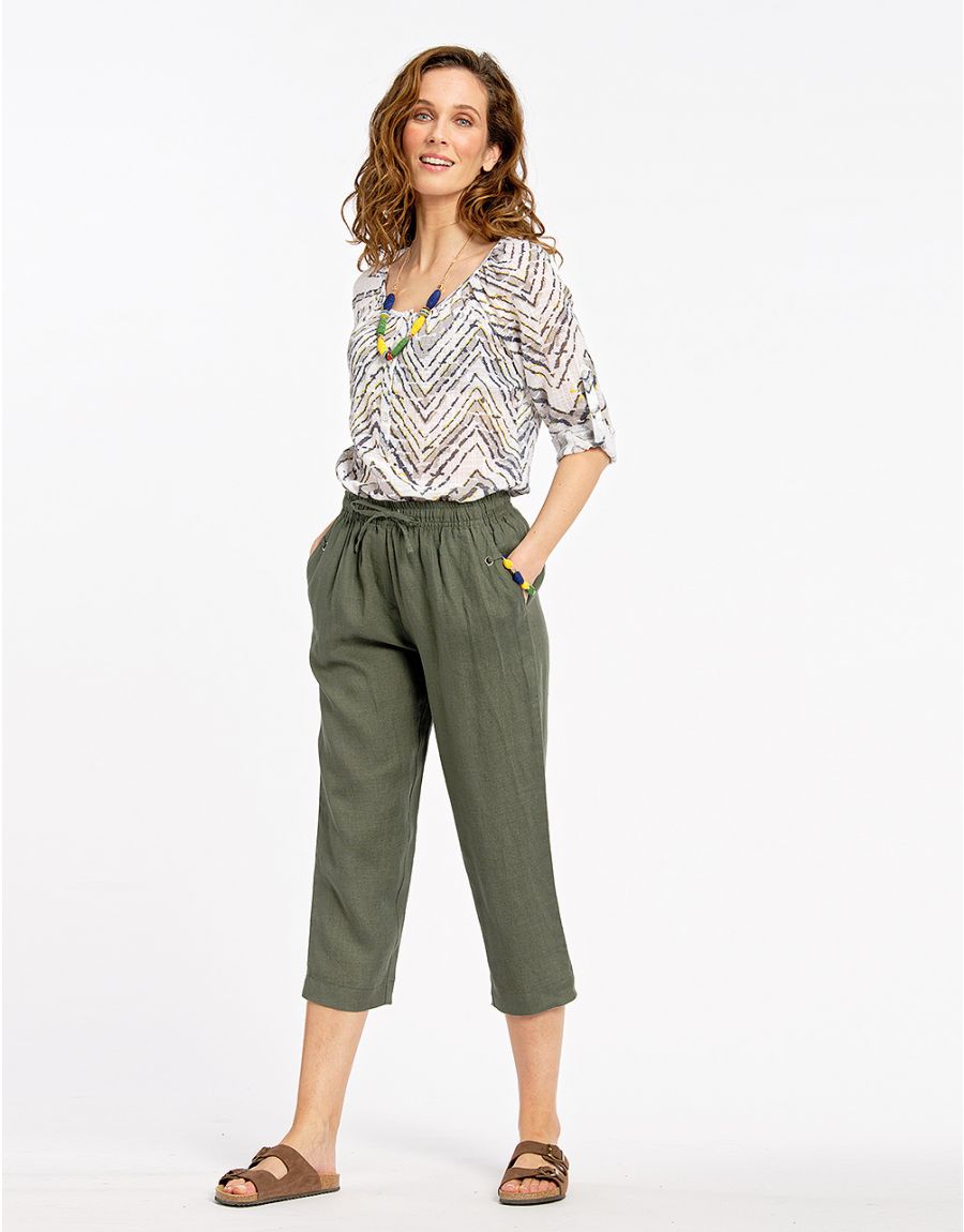 Blouse imprimée 100%coton