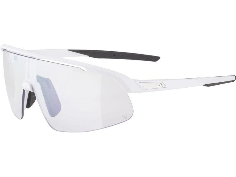 alpina Sportbrille Turbo Pro S V - Weiss matt Velobrille Cat.0-3