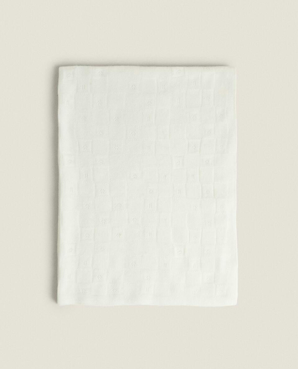 COBERTOR DE TRICÔ DE CASHMERE