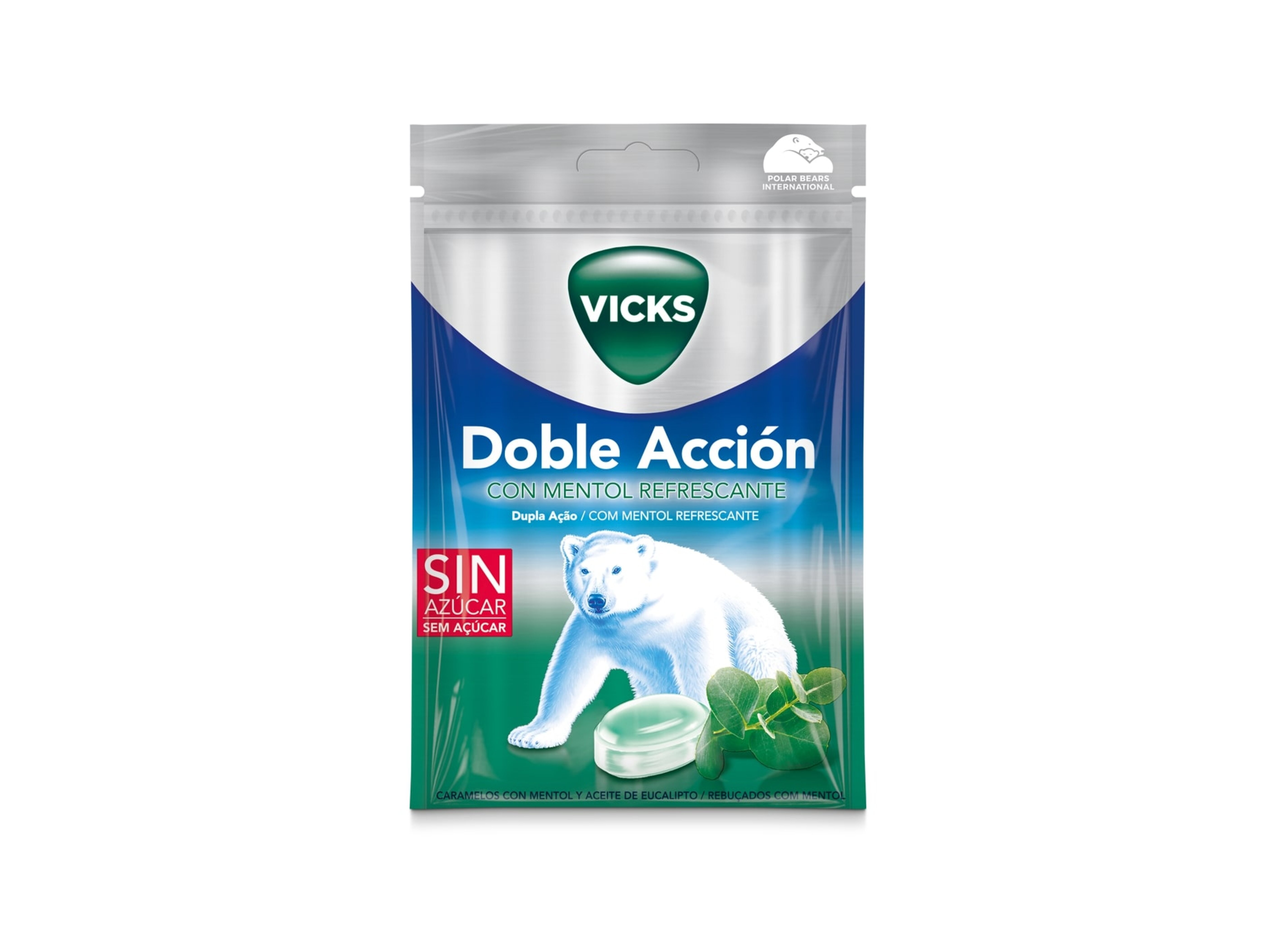 REBUÇADOS VICKS DUPLA AÇÃO 72 G