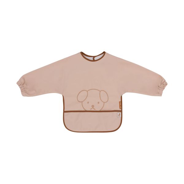 Jollein Miffy Peekaboo Slab Waterproof Met Mouw - Wild Rose