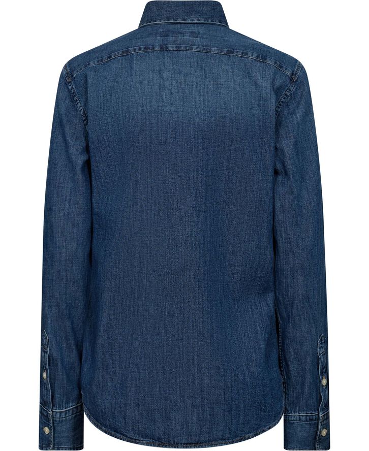 Polo Ralph Lauren 2X1 RIGID DENIM-LSL-BFS Blå