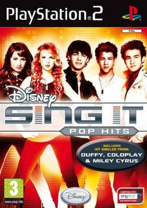 Disney - Sing It Pop Hits - Game - PlayStation 2
