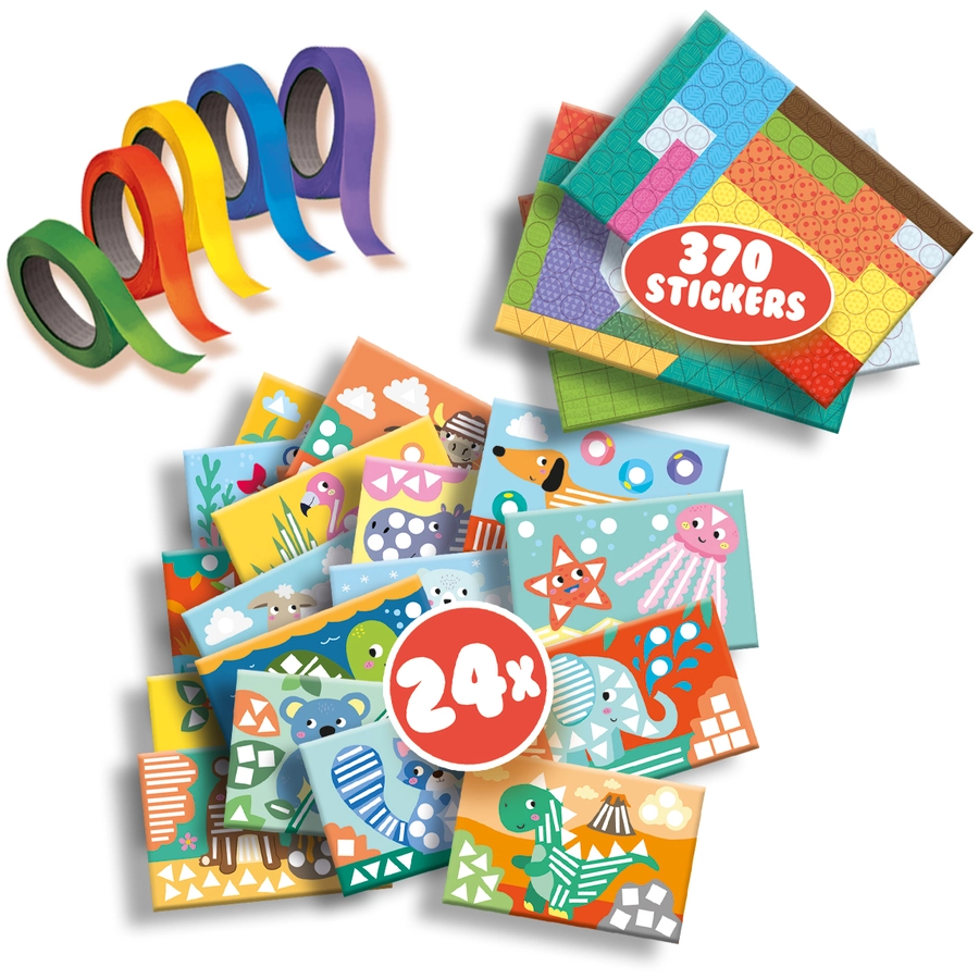 SES Creative® Ich lerne kleben und Formen erkennen