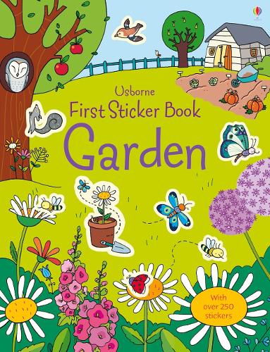 First Sticker Book Garden - First Sticker Books (Paperback)