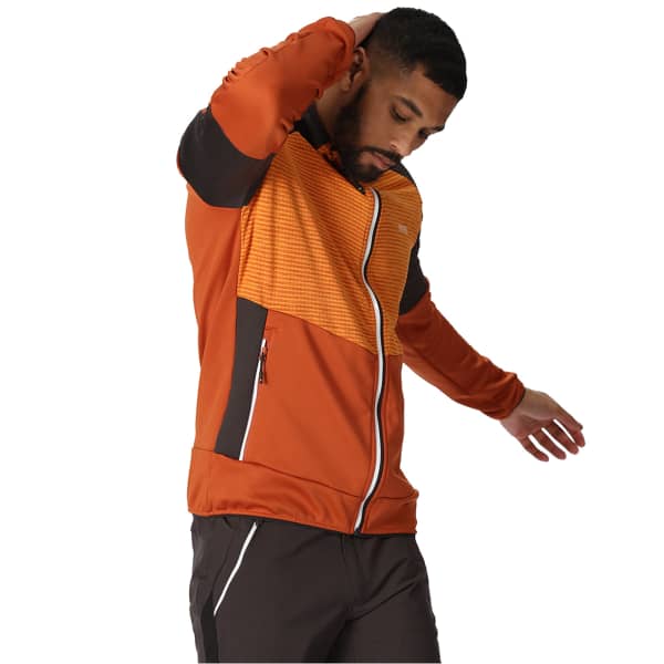 Veste polaire REGATTA YARE VII BURNT COPPER/ORANGE PEPPER/ASH