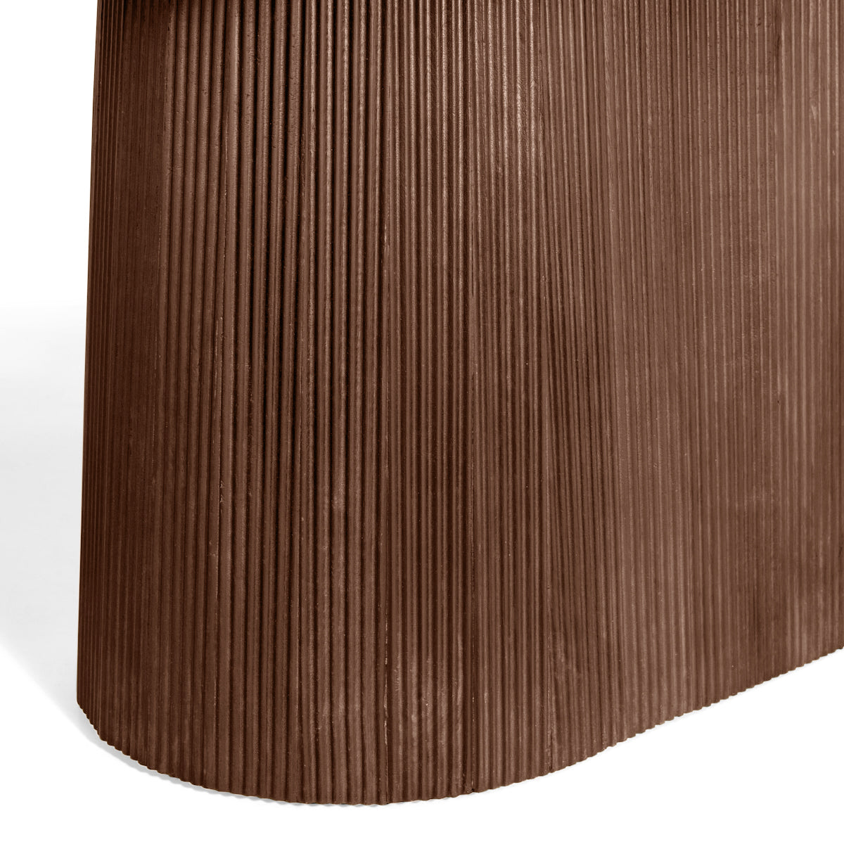 by fonQ Grand Eettafel Tabacco Mangohout - 180 x 100 cm