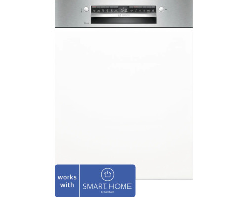 Bosch SMI4HTS00E halfgeïntegreerde vaatwasser, 59,8 x 81,5 x 57,3 cm, voor 13 couverts, 9 l inhoud, 46 dB(A)
