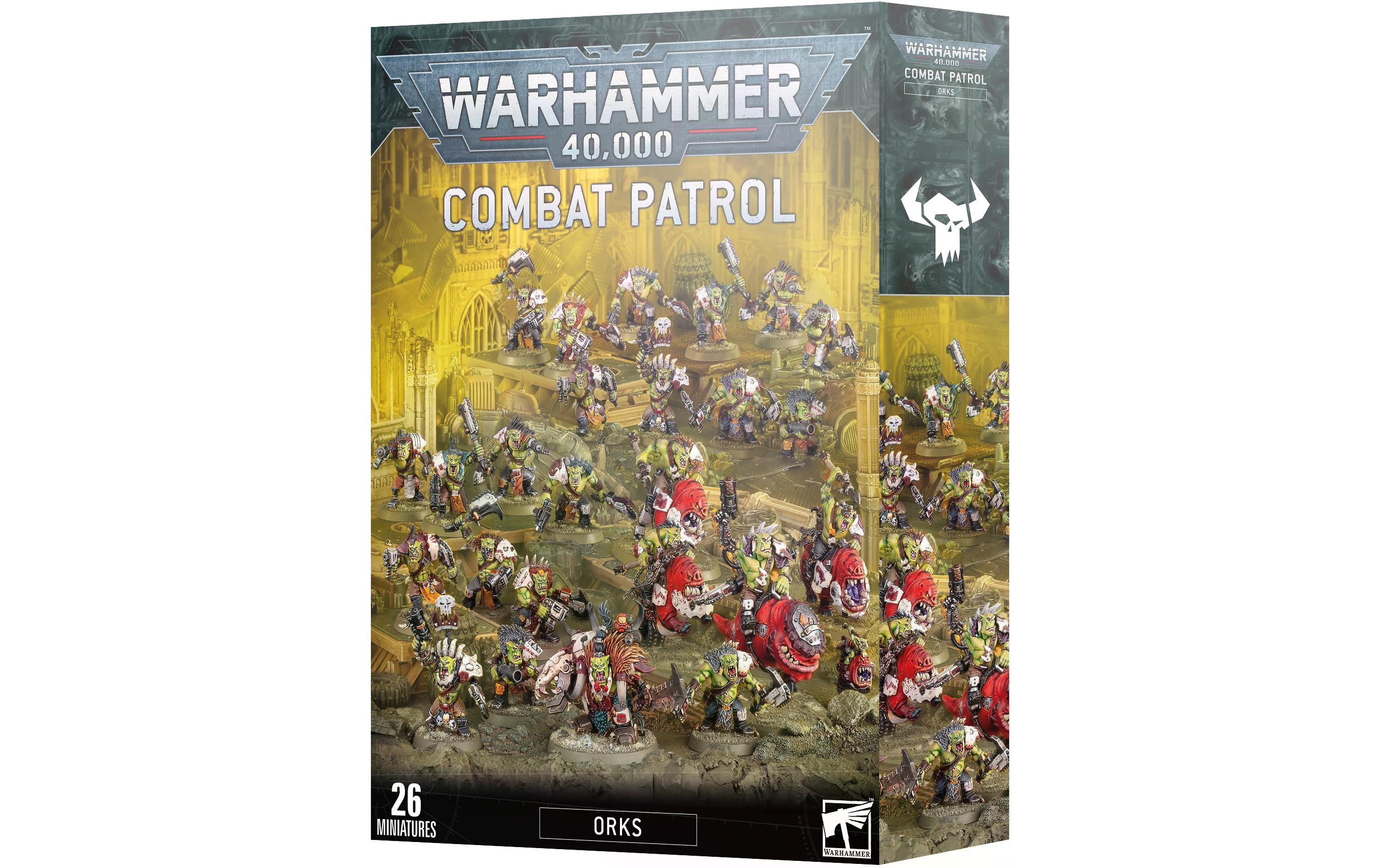 Warhammer 40.000 Combat Patrol Orks<br>Warhammer 40.000 Miniaturen: Kampfpatrouille der Orks