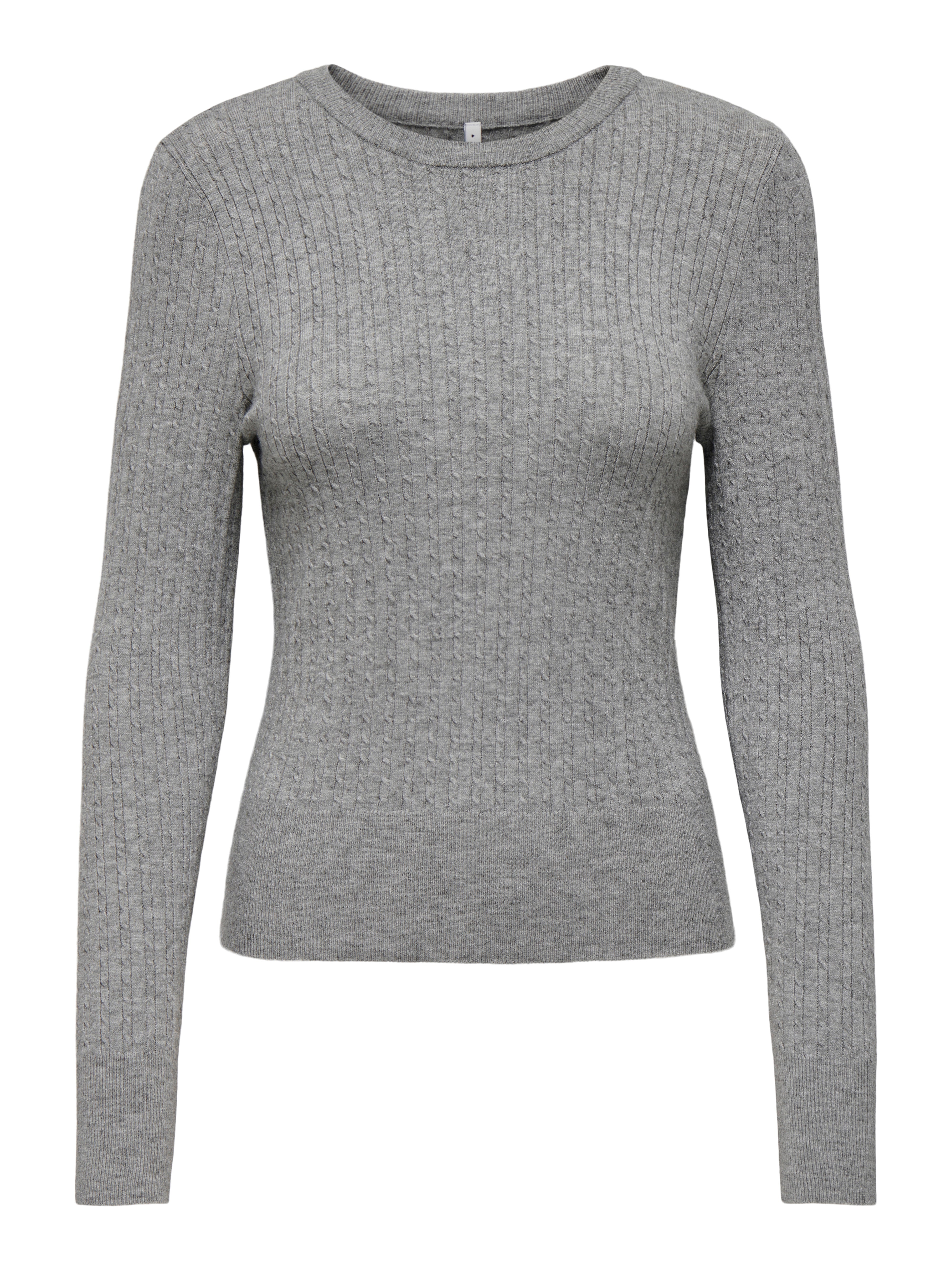 ONLLEA Strickpullover Medium Grey Melange