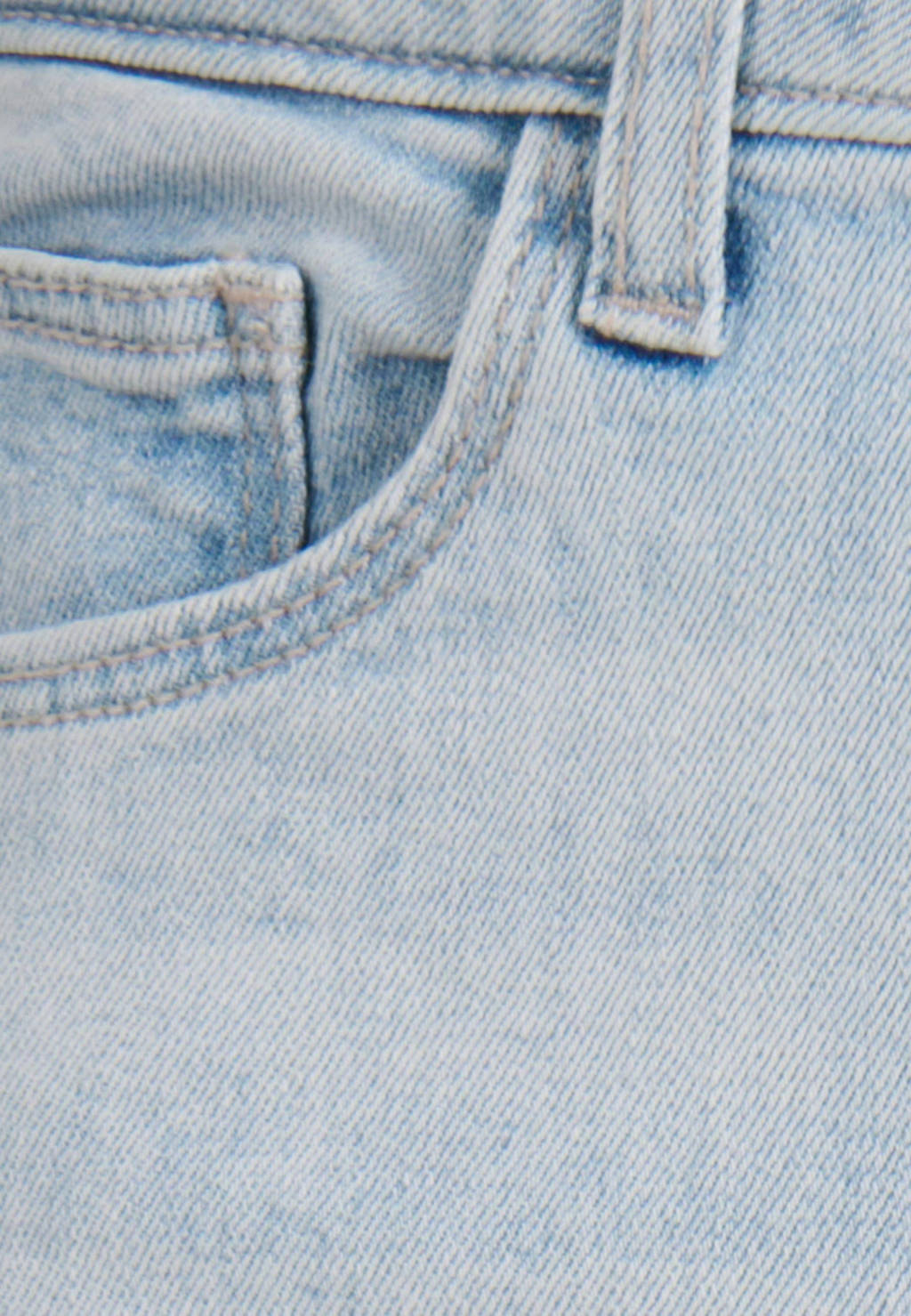Shoeby high waist skinny jeans light blue denim bleached