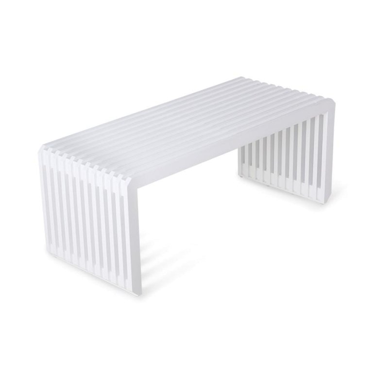 HKliving Slatted bankje eetbank 96 teak
