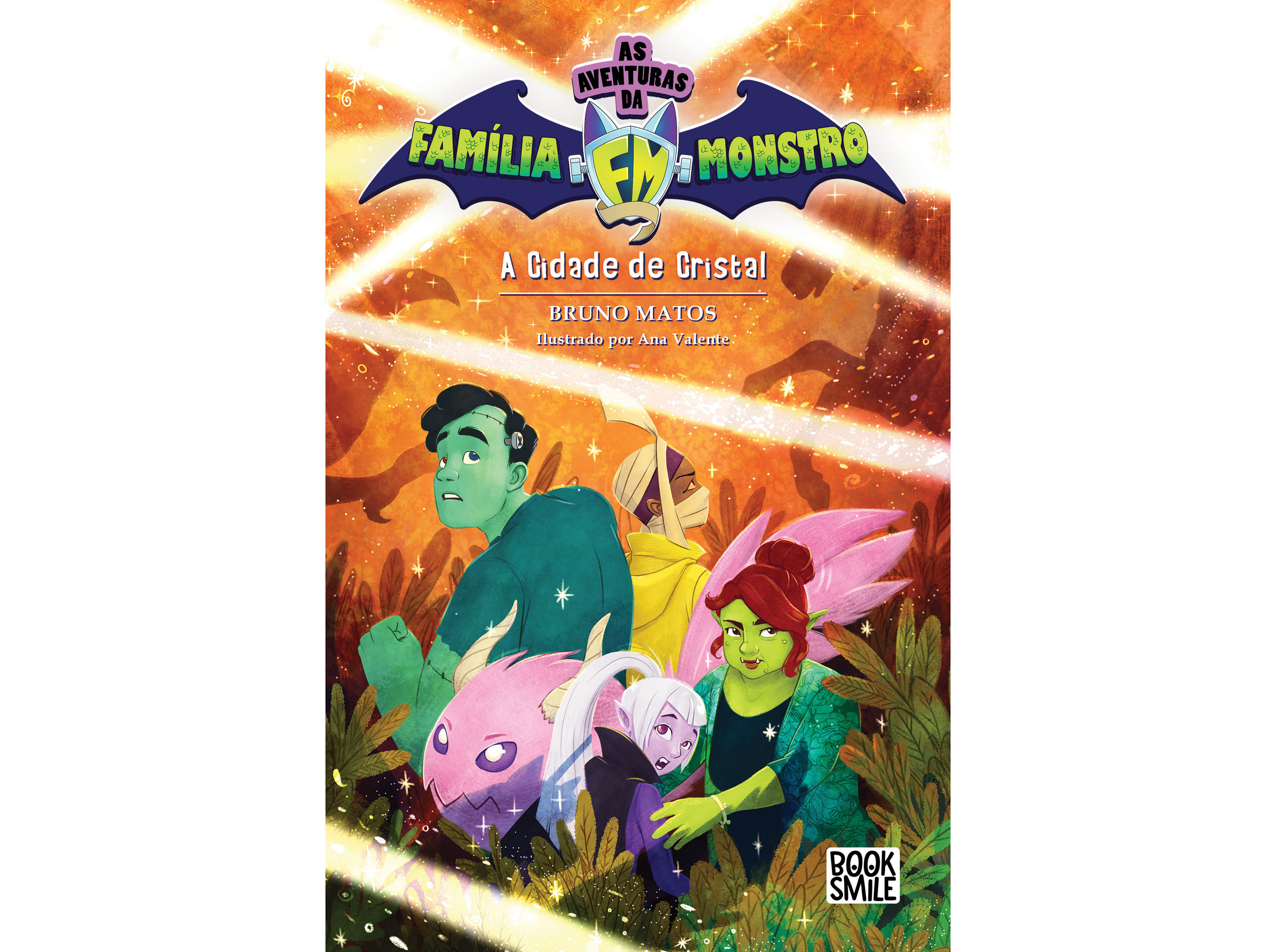 LIVRO AS AVENTURAS DA FAMÍLIA MONSTRO 2 - A CIDADE DE CRISTAL