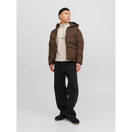Jack&Jones Vesterbro Quarter Zip Sweatshirt, Moonbeam, M