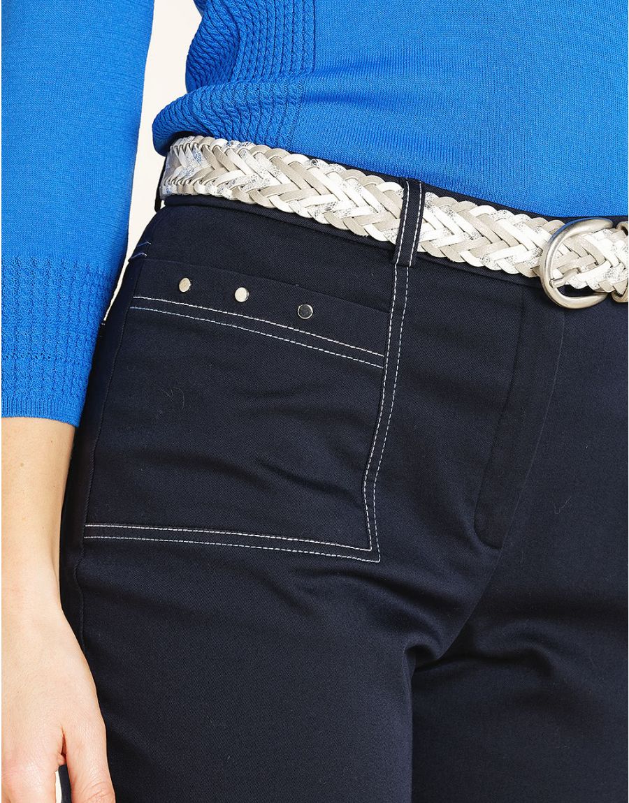 Pantalon denim chic