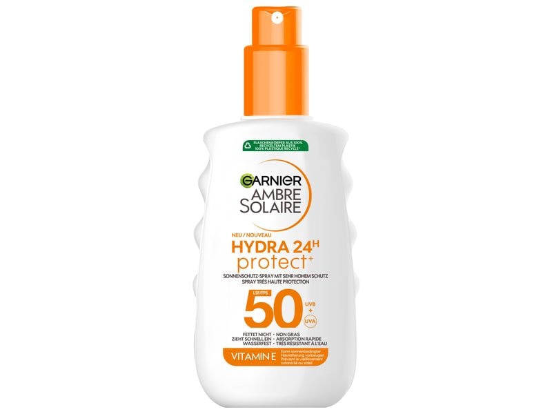 Garnier Ambre Solaire Ambre Solaire Hydra Protect  Spray SP Sonnenspray gegen schädliche UVA- und UVB-Strahlung