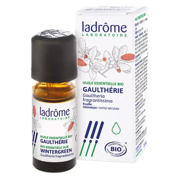 Óleo Essencial de Wintergreen Orgânico Ladrome 30ml