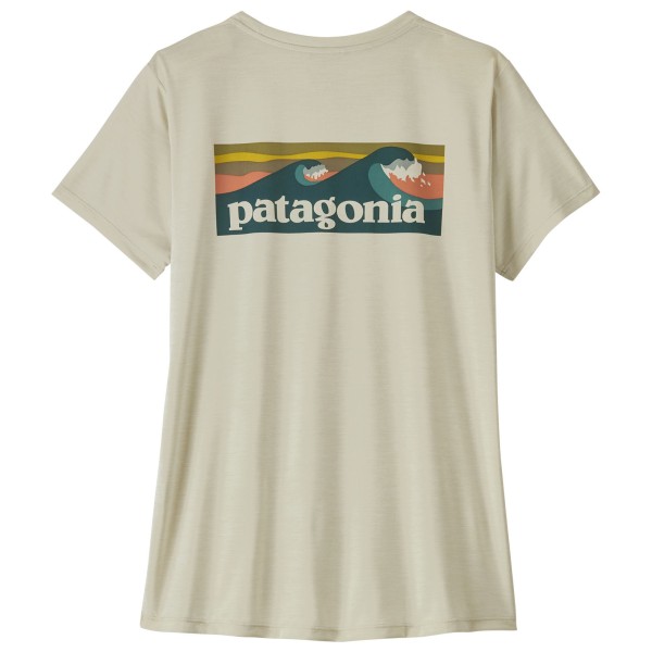 Patagonia - Women's Cap Cool Daily Shirt Boardshort Logo - T-shirt technique
