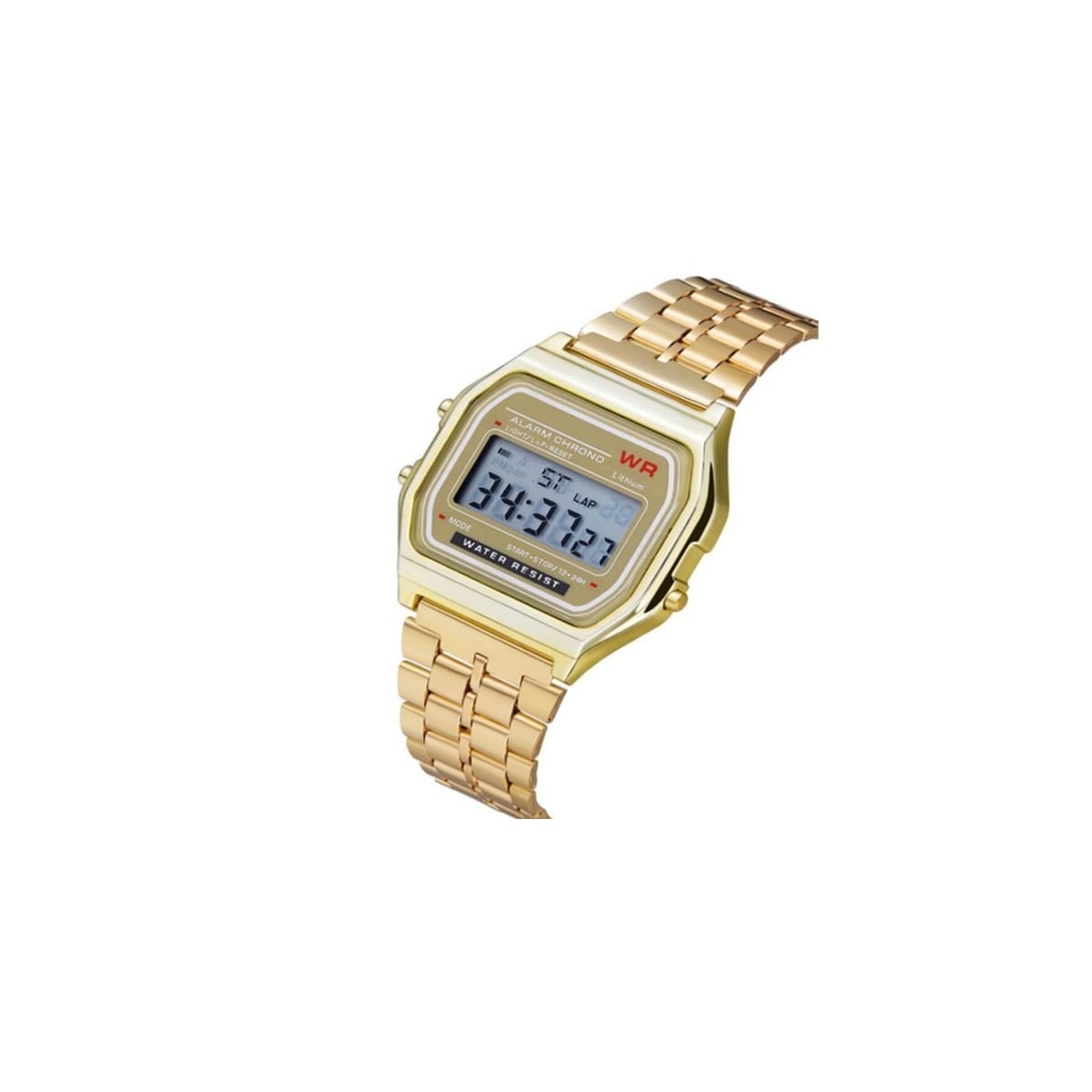 Classic  Quartz LED Digital Herreklokke