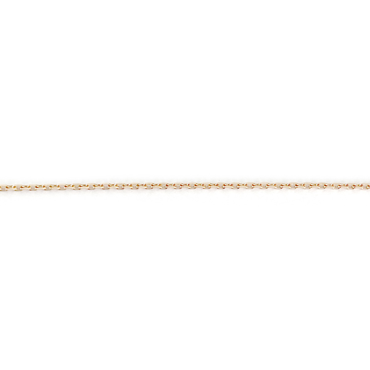 Collier d'occasion CESARE POMPANON or 750 rose saphirs diamants 42 cm