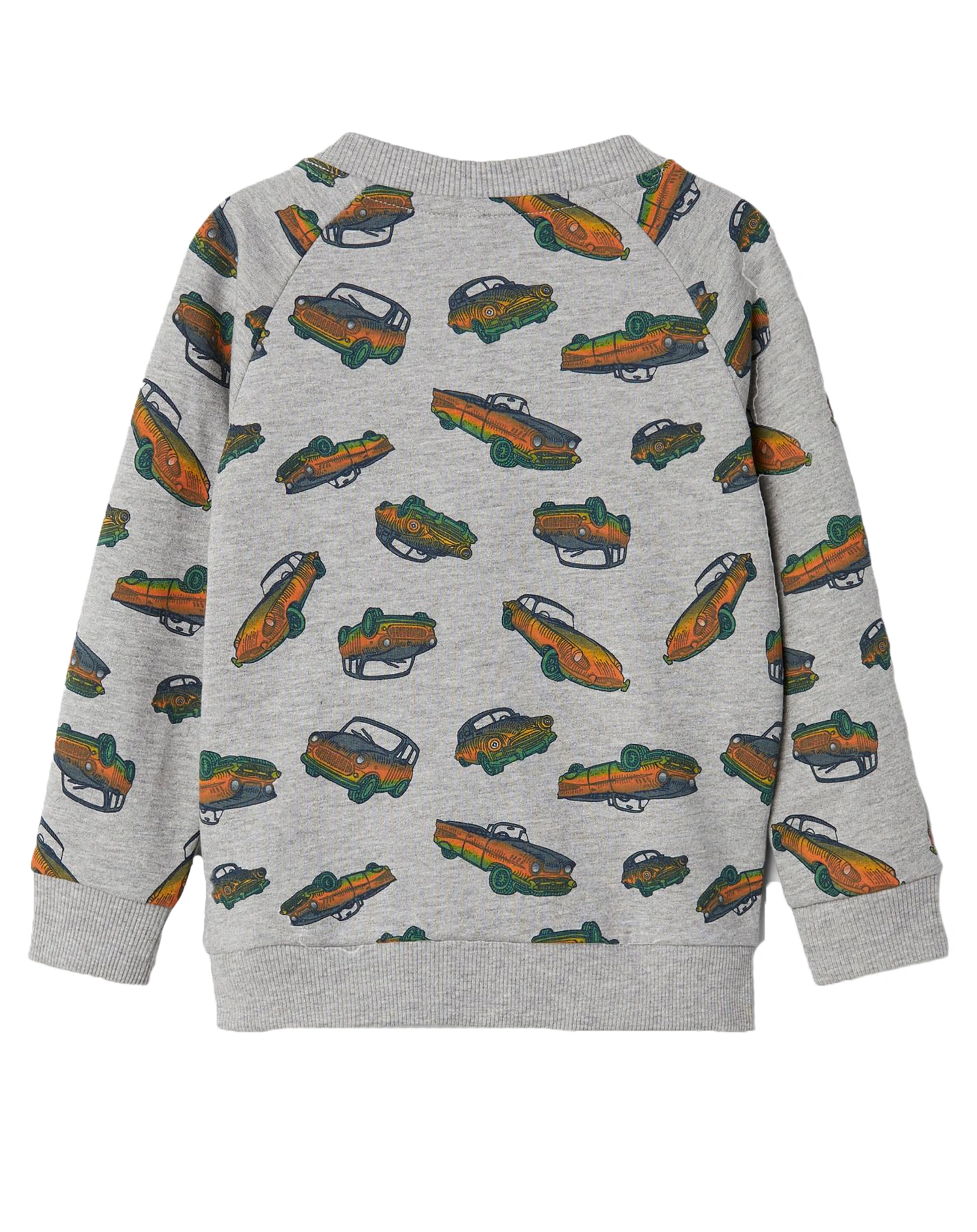 Sweatjacke NMMNILLINGE in grey melange