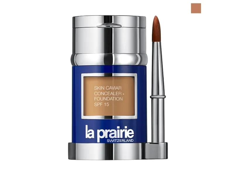 LA PRAIRIE SKIN CAVIAR CONCEALER FOUNDATION SPF 15 SUNSET BEIGE 30ML/2g